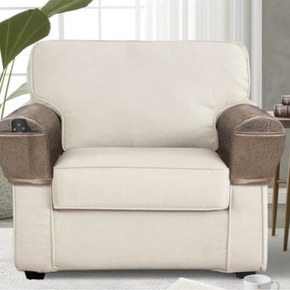 Brown Armchair Covers - Picture 1 of 11